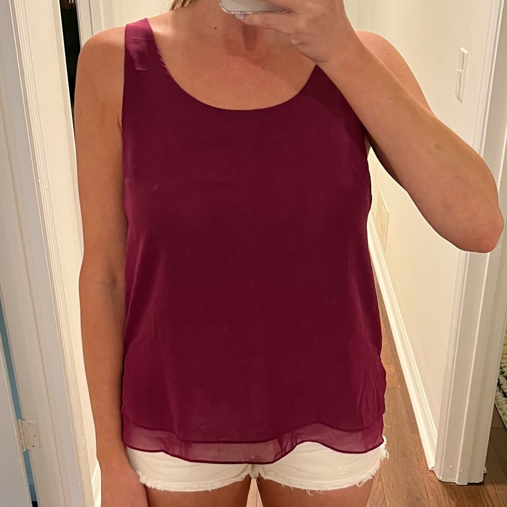 Old Navy Double Layer Chiffon Tank
